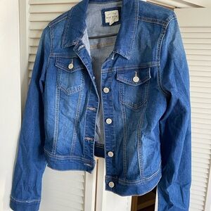 Wax Jean Women's Classic Blue Denim Jacket